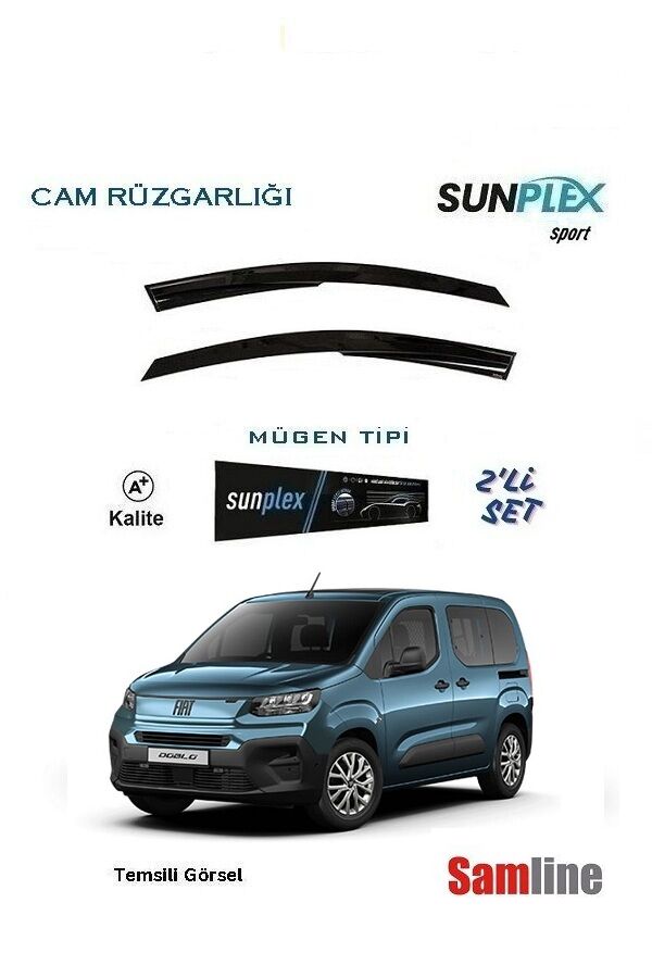 Cam Rüzgarlığı 2'li Set Doblo III Combi (2023-2025)