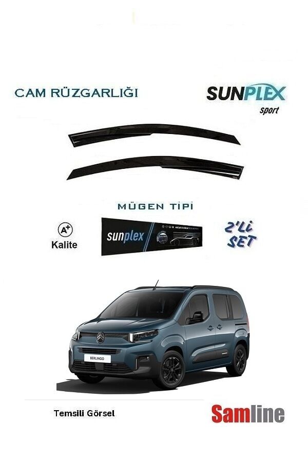 Cam Rüzgarlığı 2'li Set Citroen Yeni Berlingo Combi (2024-2025)