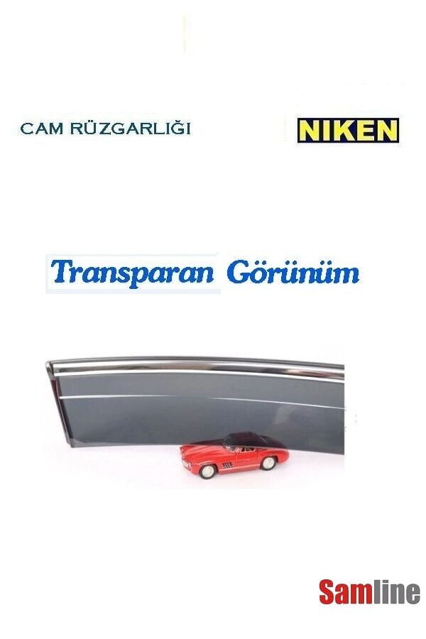 Cam Rüzgarlığı Kromlu 4'lü Set VW Amarok (2016-2020)