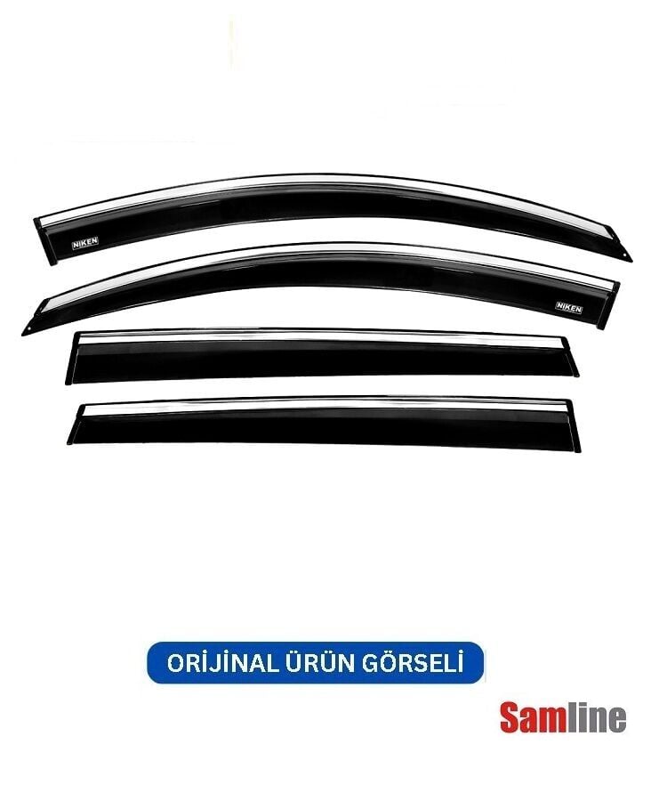Cam Rüzgarlığı Kromlu 4'lü Set Chery Tiggo 7 Pro Max (2024)