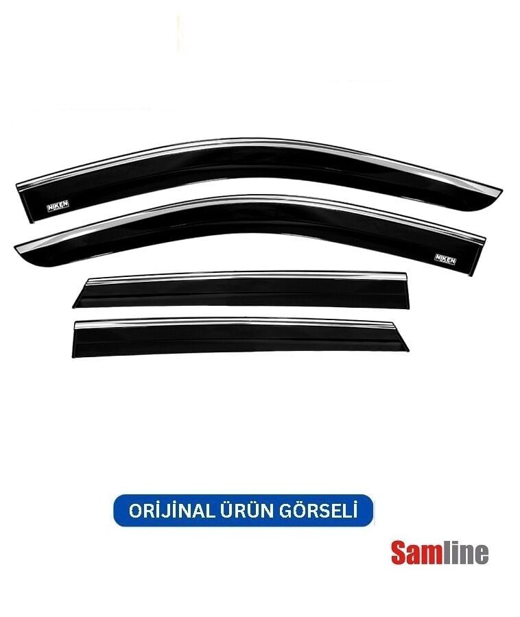 Cam Rüzgarlığı Kromlu 4'lü Set Chery Omoda 5 Pro (2024)