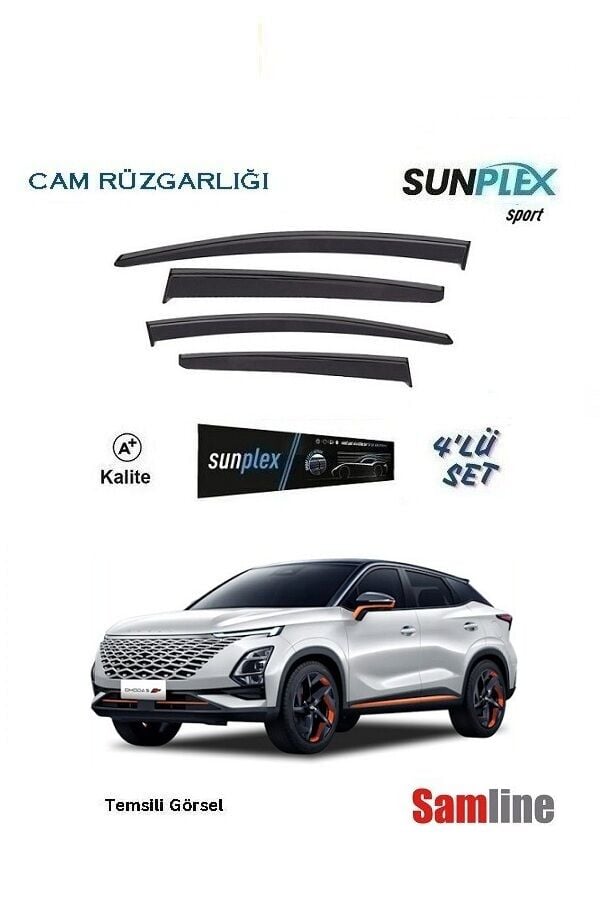 Cam Rüzgarlığı 4'lü Set Chery Omoda 5 Pro (2024)