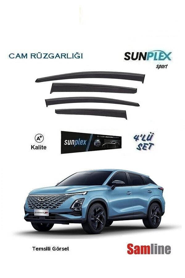 Cam Rüzgarlığı 4'lü Set Chery Omoda 5 Pro (2024)