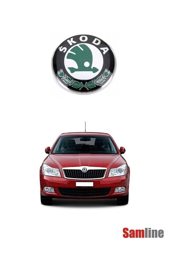 Amblem,Ön Skoda Octavıa II (2005-2012) Skoda Logosu Arması