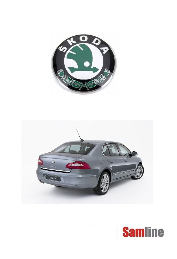 Amblem,Arka Skoda Superb (2009-2012) Skoda Logosu Arması