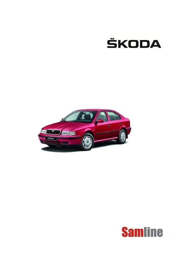 Amblem,Arka Skoda Octavıa MK1 (1997-2004) Bagaj Logosu Arması
