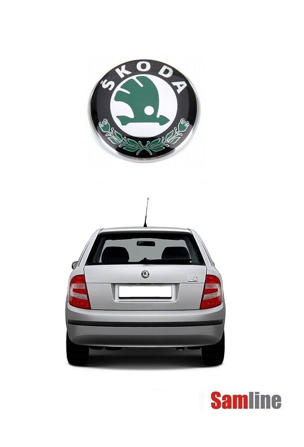 Amblem,Arka Skoda Fabıa MK1 (2001-2007) Bagaj Logosu Arması