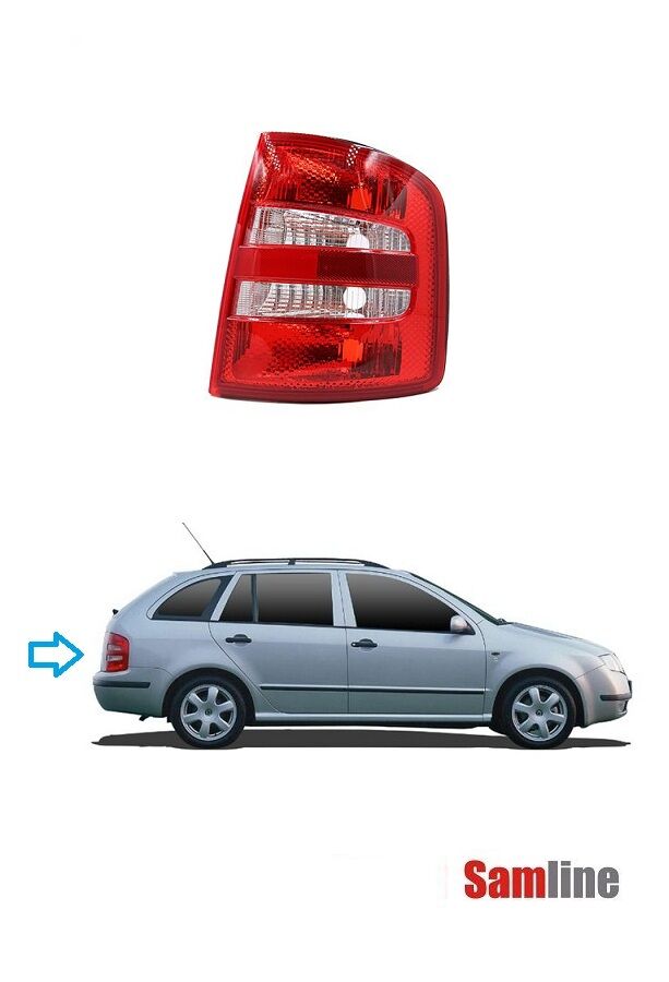 Stop Lambası Sağ Skoda Fabıa Combi-Sedan (2002-2005) 6Y9945112B