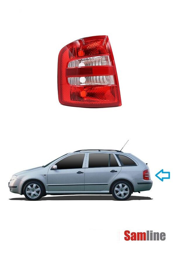 Stop Lambası Sol Skoda Fabıa Combi-Sedan (2002-2005) 6Y9945111B