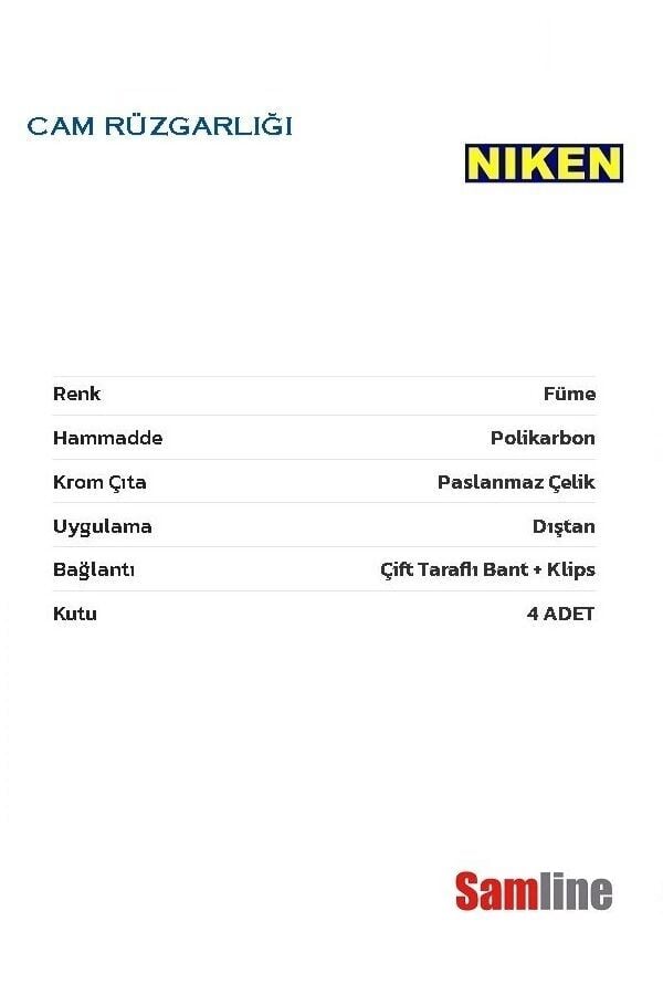 Cam Rüzgarlığı Kromlu 4'lü Set Seat Toledo (2012-2018)