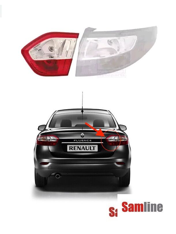 Stop Lambası Sol İç  Renault Fluence (2009-2016) 265500038R