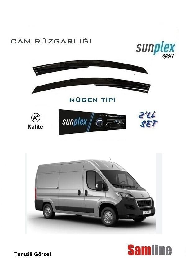 Cam Rüzgarlığı 2'lİ Set Peugeot Boxer (2014-2024) Panelvan