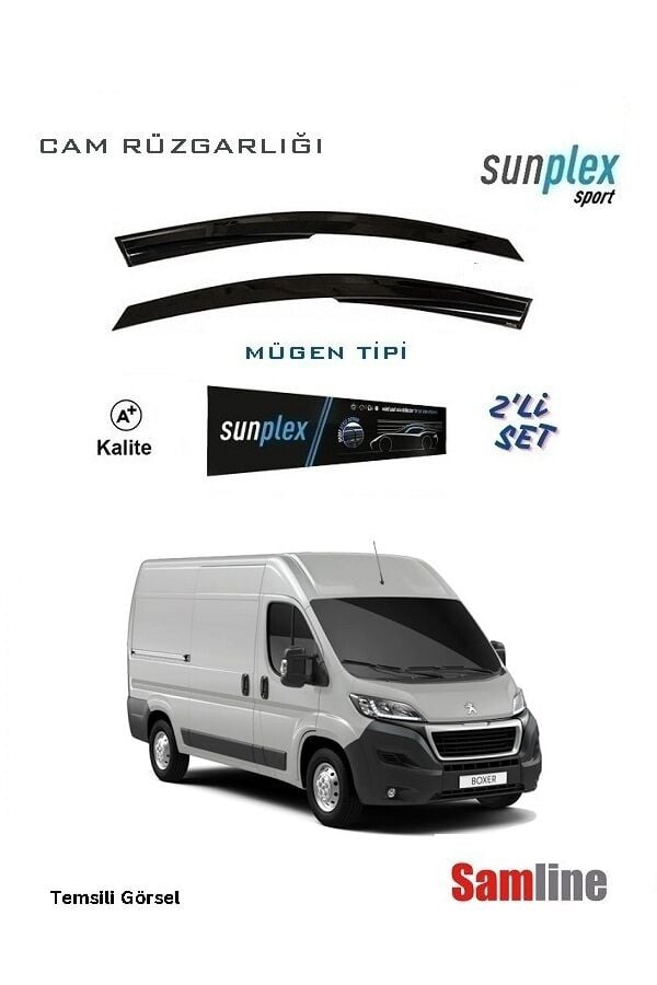 Cam Rüzgarlığı 2'lİ Set Peugeot Boxer (2014-2024) Panelvan