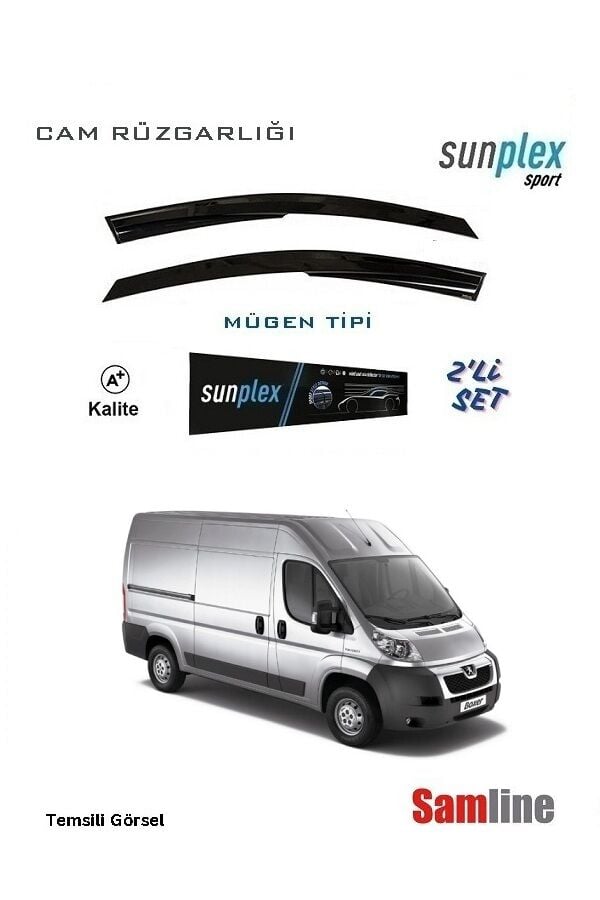 Cam Rüzgarlığı 2'lİ Set Peugeot Boxer (2007-2014) Panelvan