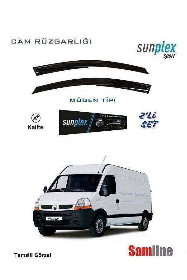 Cam Rüzgarlığı 2'li Set Renault Master (2004-2010)