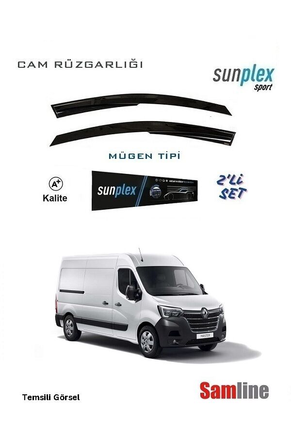 Cam Rüzgarlığı 2'li Set Renault Master (2020-2024)
