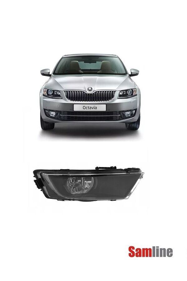 Sis Farı Sağ (Siyah) Skoda Octavıa (2013-2017) 5E0941702E