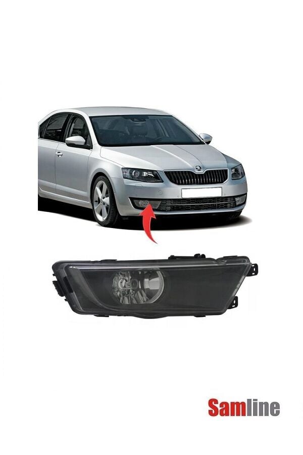 Sis Farı Sağ (Siyah) Skoda Octavıa (2013-2017) 5E0941702E