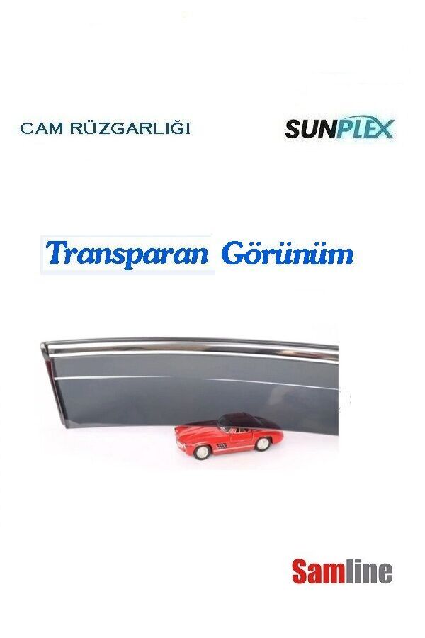 Cam Rüzgarlığı Kromlu 4'lü Set Chery Tiggo 8 Pro (2023-2024) SUNPLEX
