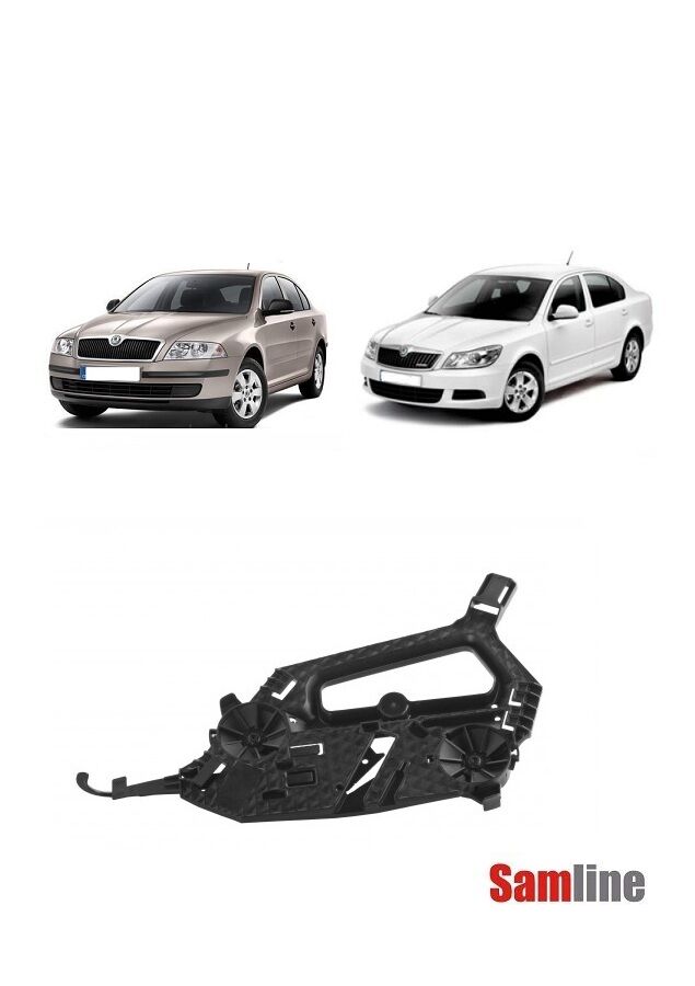 Far Alt Tesbit Tablası Sol Skoda Octavıa II (2005-2012) 1Z0941339
