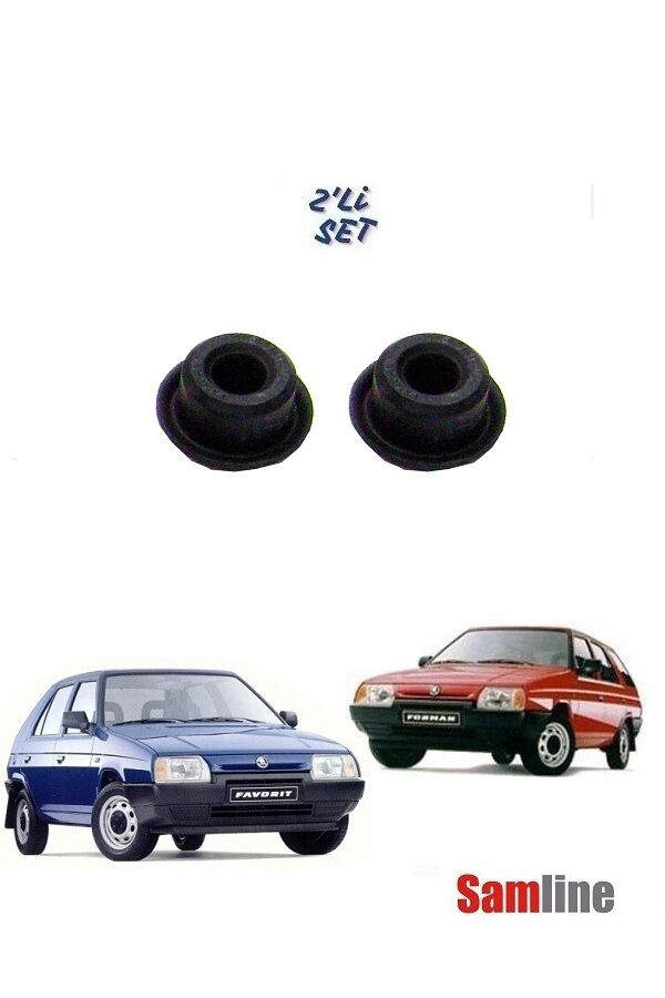 Motor Alt Gergi Demiri Uç Halka Lastiği 2'li Set Skoda Favorit Forman Pıckup (1989-1995) Tüm Modeller