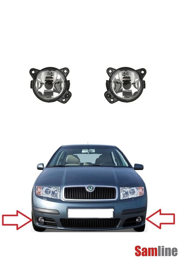 Sis Farı Sağ-Sol Takım Skoda Fabıa 2005-2007 (Sis Lambası)