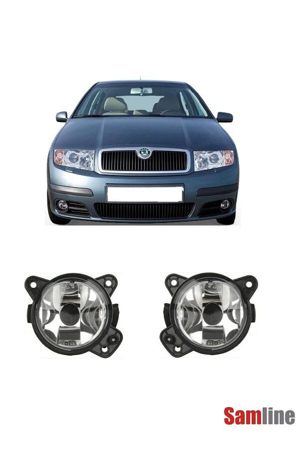Sis Farı Sağ-Sol Takım Skoda Fabıa 2005-2007 (Sis Lambası)