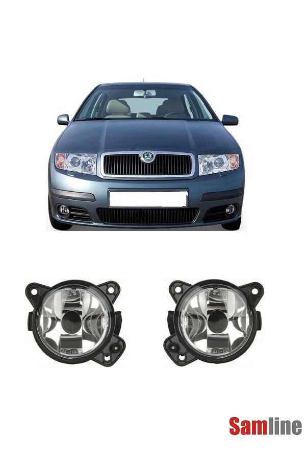 Sis Farı Sağ-Sol Takım Skoda Fabıa 2005-2007 (Sis Lambası)