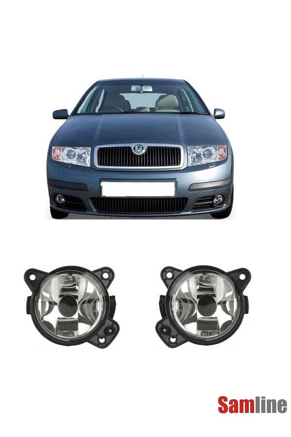 Sis Farı Sağ-Sol Takım Skoda Fabıa 2005-2007 (Sis Lambası)