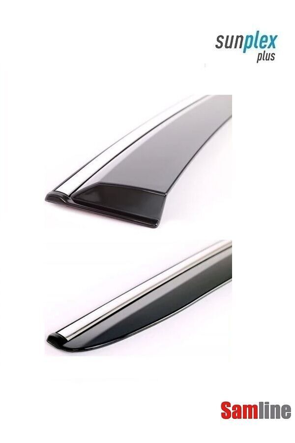 Cam Rüzgarlığı Kromlu 4'lü Set Toyota Proace City (2024-2026) SUNPLEX