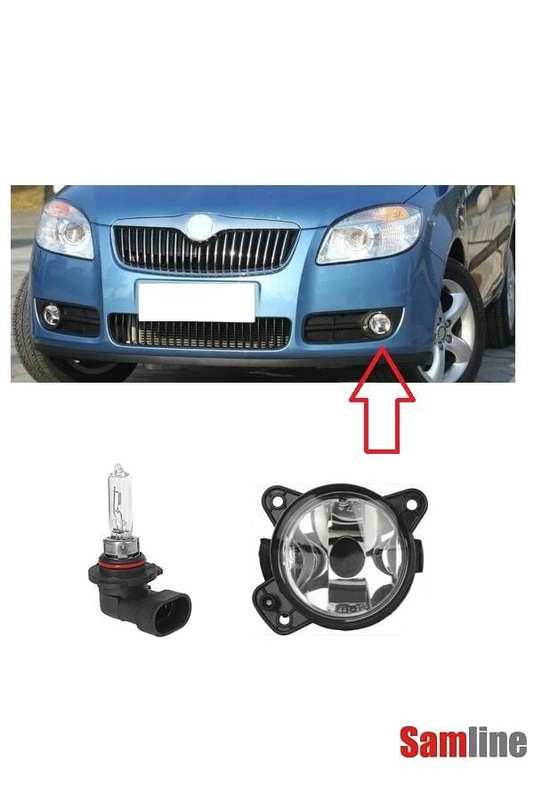 Sis Farı Sağ Sol Takım Skoda Fabıa (2) 2008-2010 (Sis Lambası)