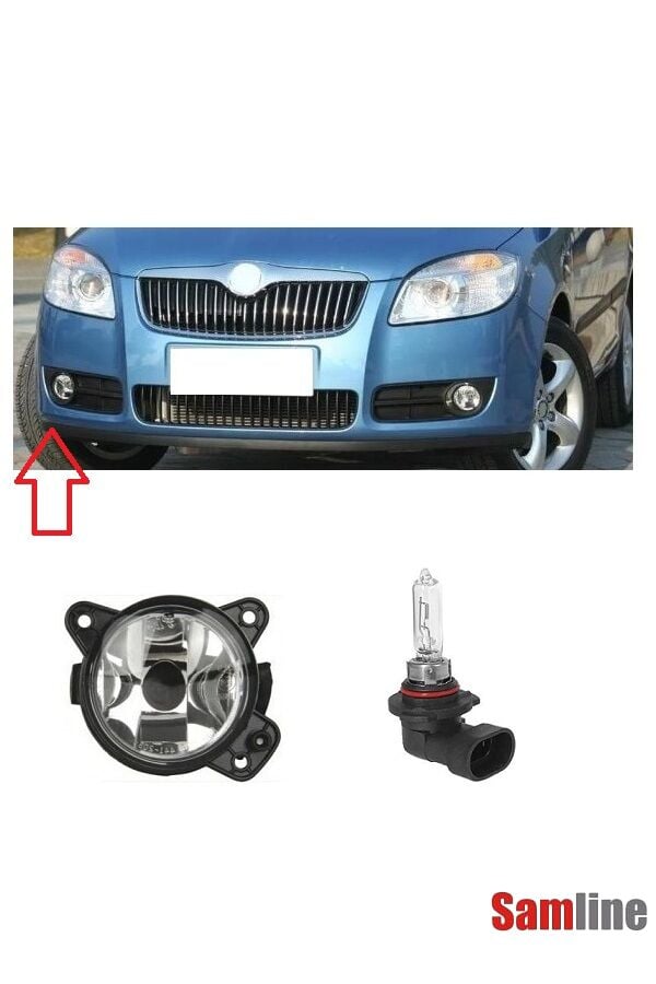 Sis Farı Sağ Sol Takım Skoda Fabıa (2) 2008-2010 (Sis Lambası)